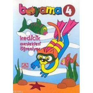 Boyama 4| Kedicik Meslekleri Öğreniyor